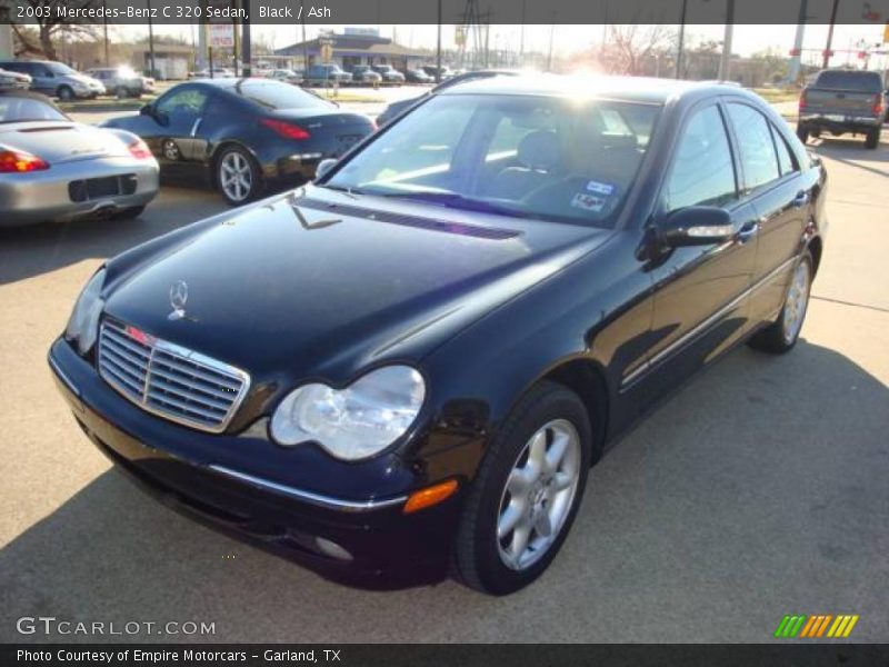 Black / Ash 2003 Mercedes-Benz C 320 Sedan