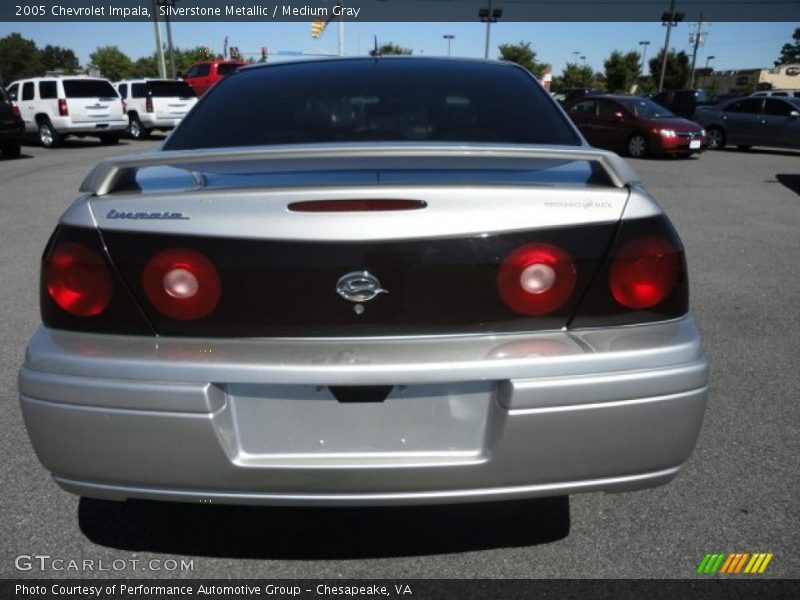 Silverstone Metallic / Medium Gray 2005 Chevrolet Impala