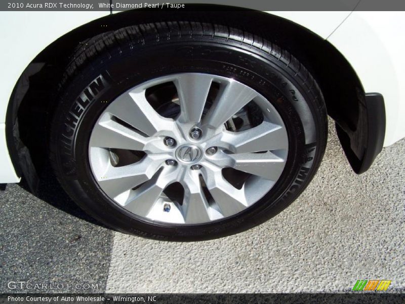 White Diamond Pearl / Taupe 2010 Acura RDX Technology