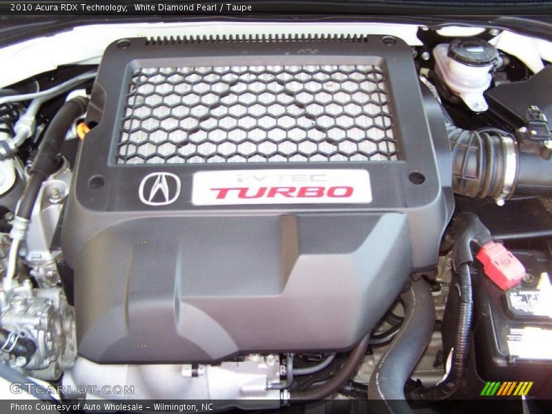 White Diamond Pearl / Taupe 2010 Acura RDX Technology