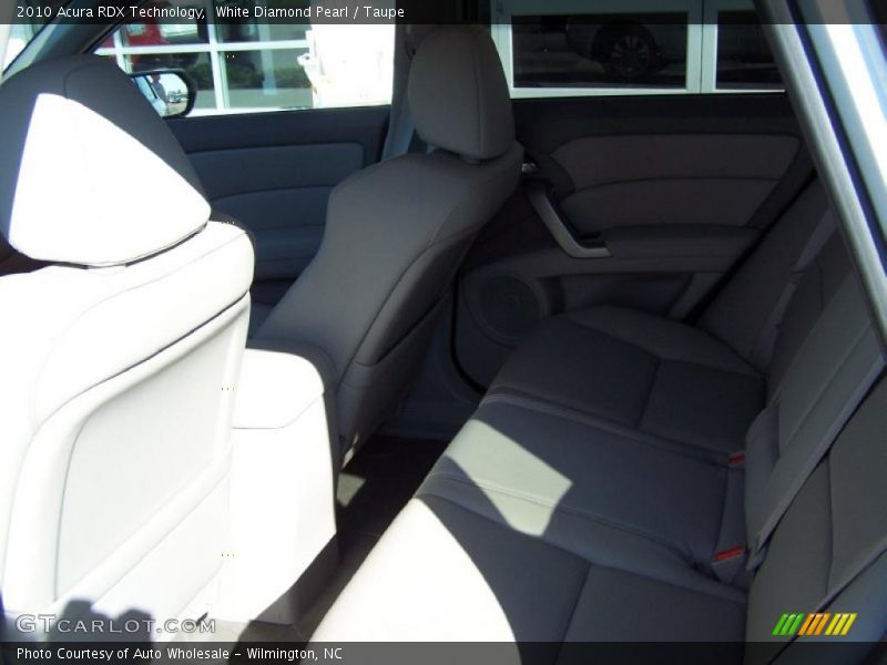 White Diamond Pearl / Taupe 2010 Acura RDX Technology