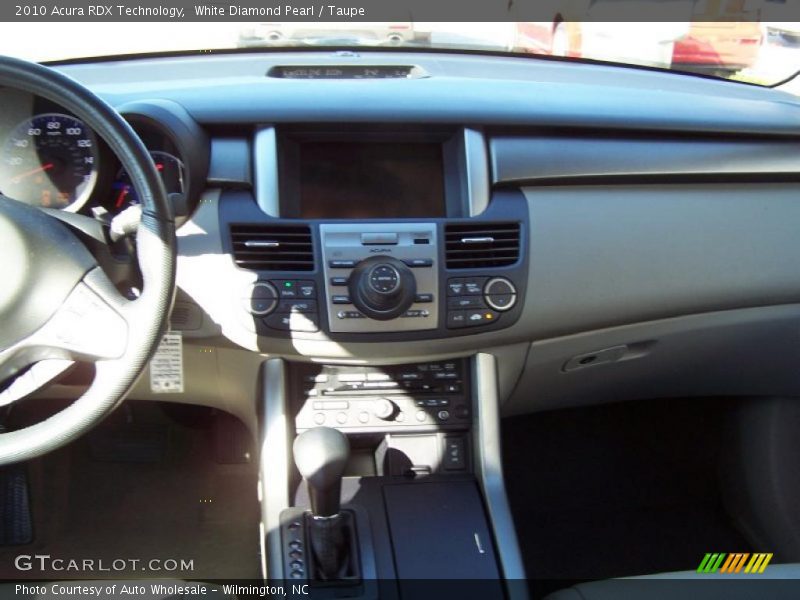White Diamond Pearl / Taupe 2010 Acura RDX Technology