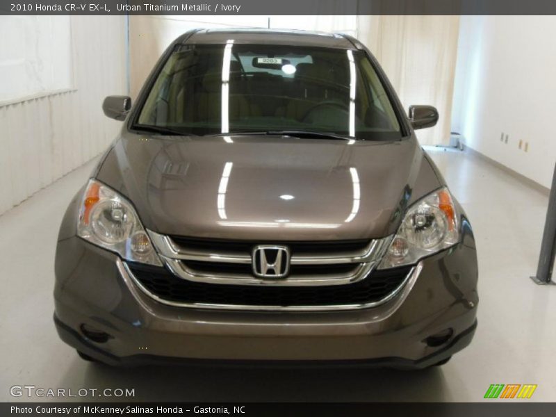 Urban Titanium Metallic / Ivory 2010 Honda CR-V EX-L