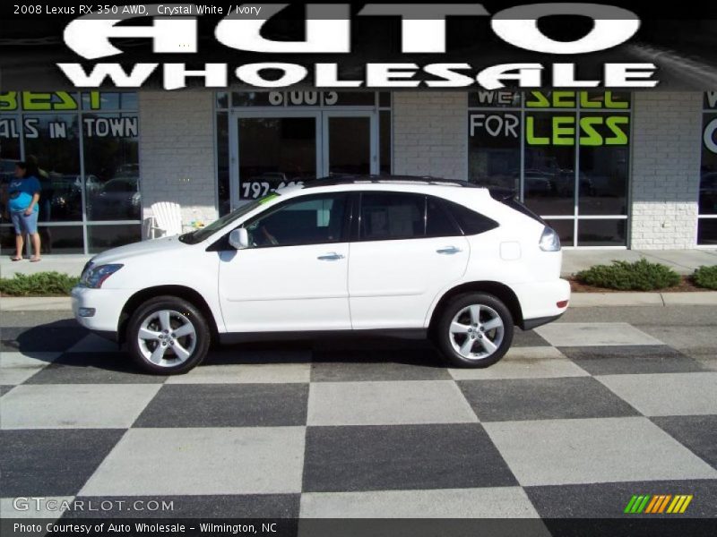 Crystal White / Ivory 2008 Lexus RX 350 AWD