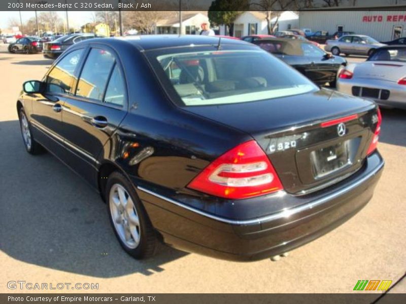 Black / Ash 2003 Mercedes-Benz C 320 Sedan