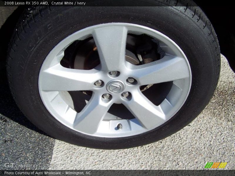 Crystal White / Ivory 2008 Lexus RX 350 AWD