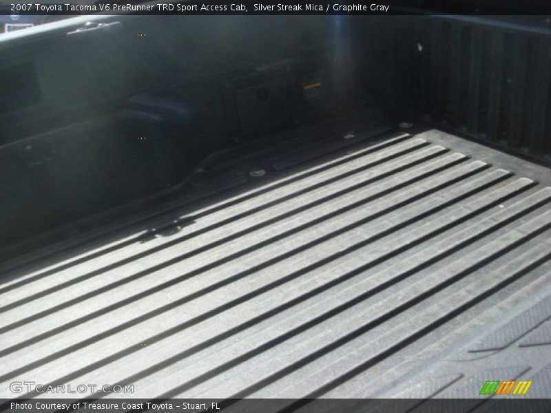 Silver Streak Mica / Graphite Gray 2007 Toyota Tacoma V6 PreRunner TRD Sport Access Cab