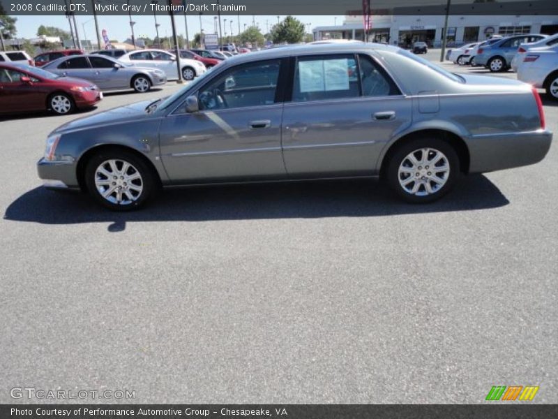 Mystic Gray / Titanium/Dark Titanium 2008 Cadillac DTS
