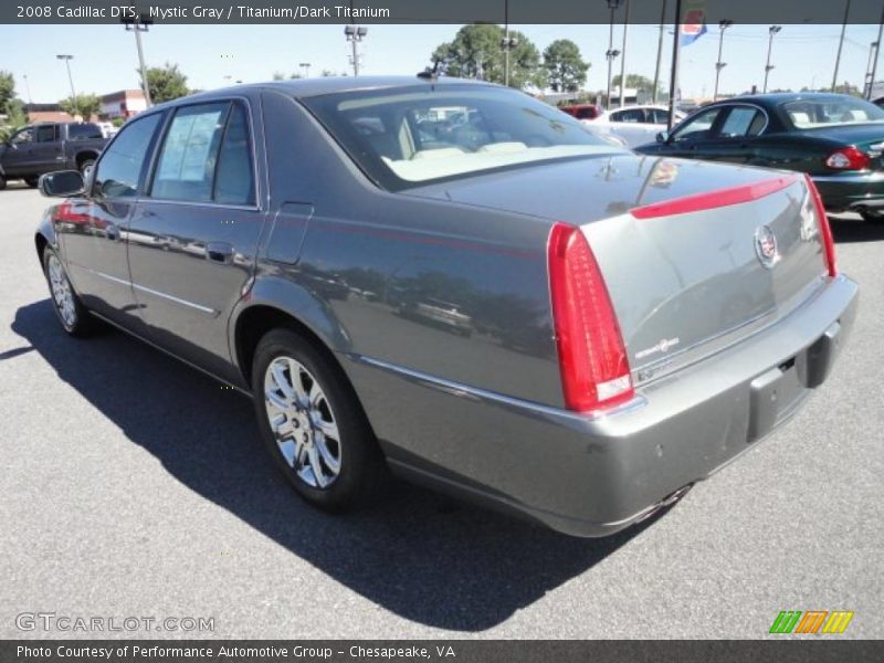 Mystic Gray / Titanium/Dark Titanium 2008 Cadillac DTS