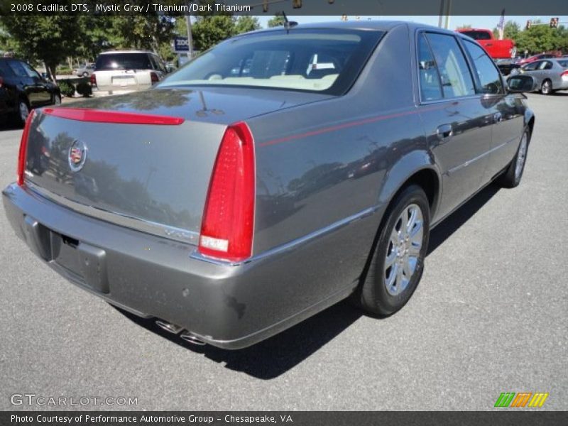 Mystic Gray / Titanium/Dark Titanium 2008 Cadillac DTS