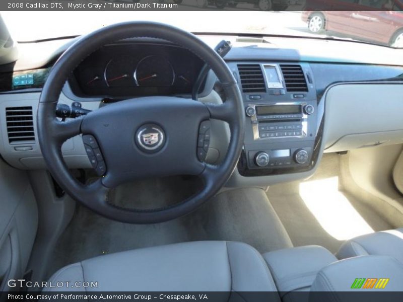 Mystic Gray / Titanium/Dark Titanium 2008 Cadillac DTS
