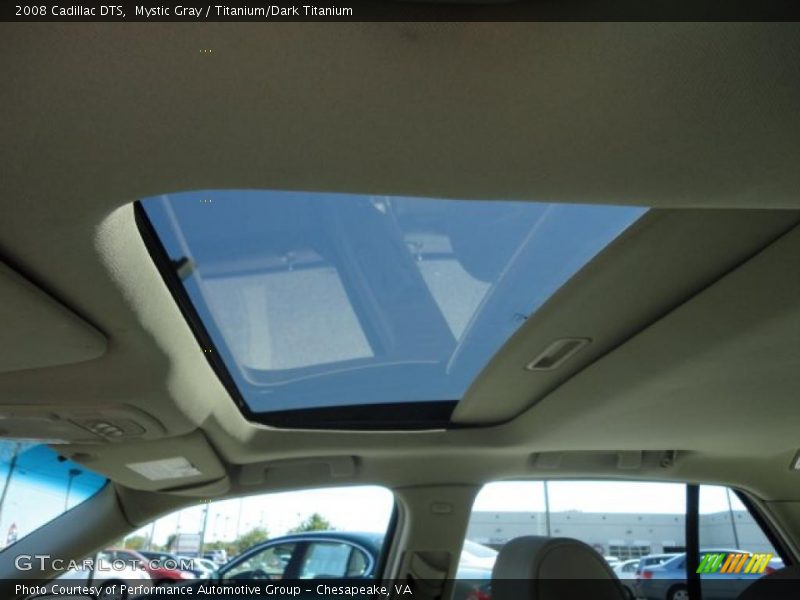 Mystic Gray / Titanium/Dark Titanium 2008 Cadillac DTS