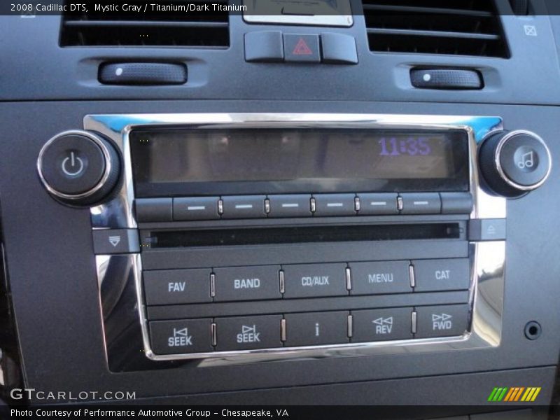 Mystic Gray / Titanium/Dark Titanium 2008 Cadillac DTS