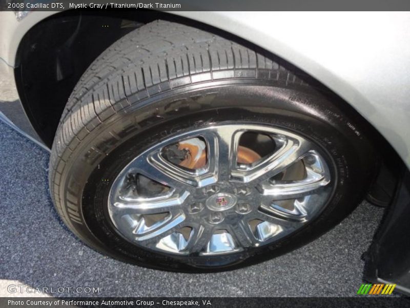 Mystic Gray / Titanium/Dark Titanium 2008 Cadillac DTS