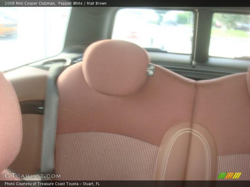 Pepper White / Malt Brown 2008 Mini Cooper Clubman
