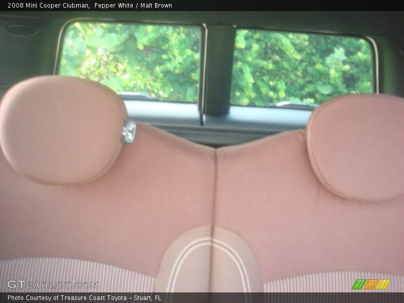 Pepper White / Malt Brown 2008 Mini Cooper Clubman