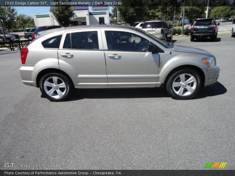 Light Sandstone Metallic / Dark Slate Gray 2010 Dodge Caliber SXT