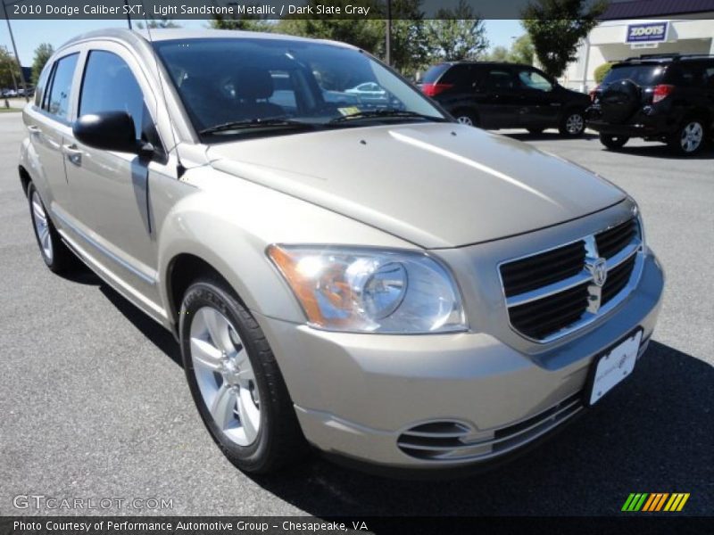 Light Sandstone Metallic / Dark Slate Gray 2010 Dodge Caliber SXT