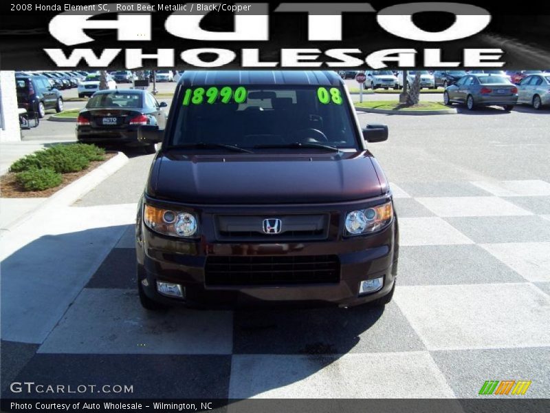 Root Beer Metallic / Black/Copper 2008 Honda Element SC