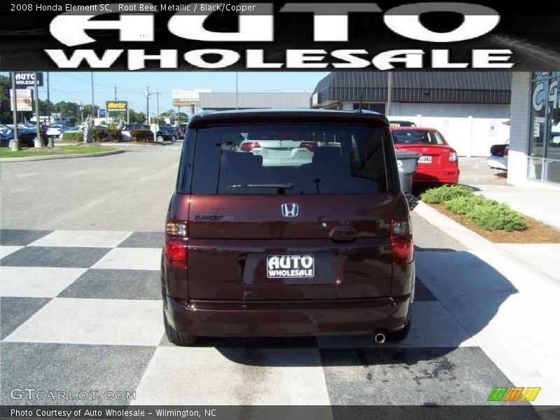 Root Beer Metallic / Black/Copper 2008 Honda Element SC