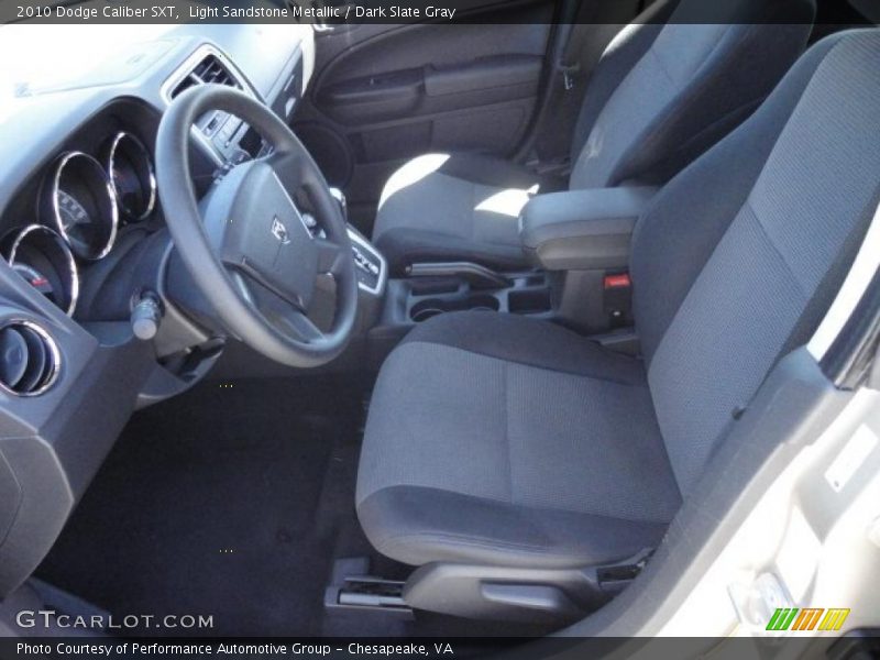 Light Sandstone Metallic / Dark Slate Gray 2010 Dodge Caliber SXT