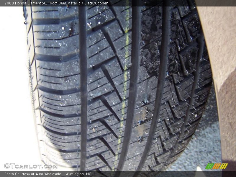 Root Beer Metallic / Black/Copper 2008 Honda Element SC