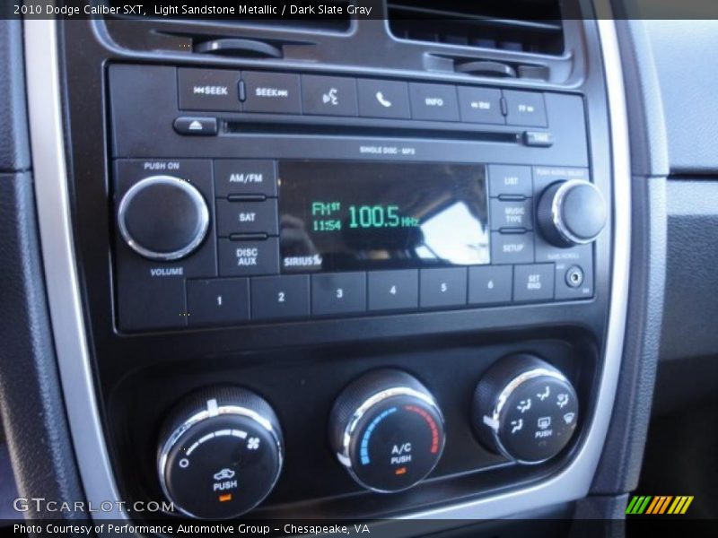 Light Sandstone Metallic / Dark Slate Gray 2010 Dodge Caliber SXT
