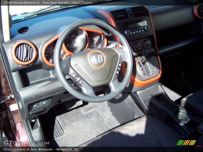 Root Beer Metallic / Black/Copper 2008 Honda Element SC
