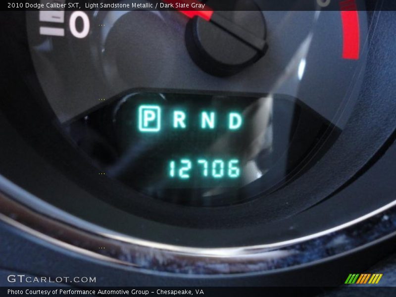 Light Sandstone Metallic / Dark Slate Gray 2010 Dodge Caliber SXT