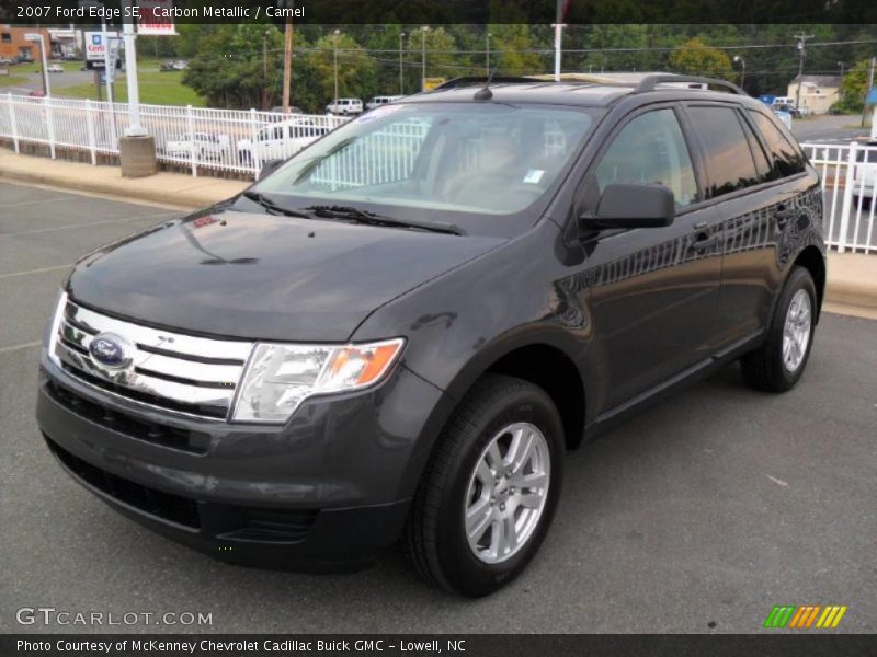 Carbon Metallic / Camel 2007 Ford Edge SE