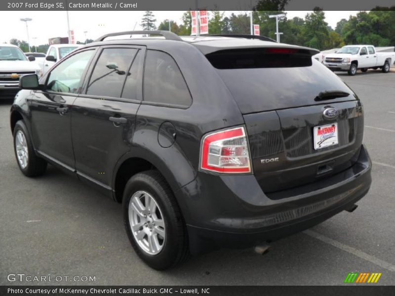 Carbon Metallic / Camel 2007 Ford Edge SE