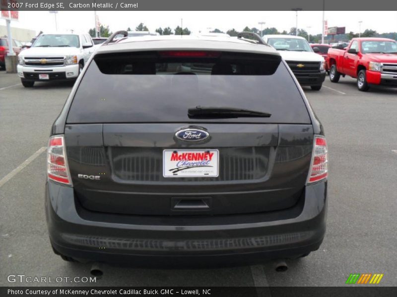 Carbon Metallic / Camel 2007 Ford Edge SE