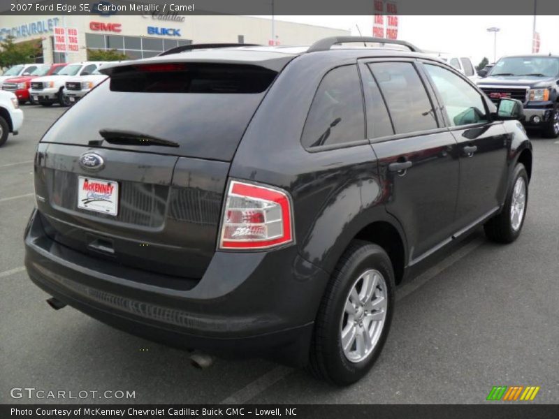 Carbon Metallic / Camel 2007 Ford Edge SE