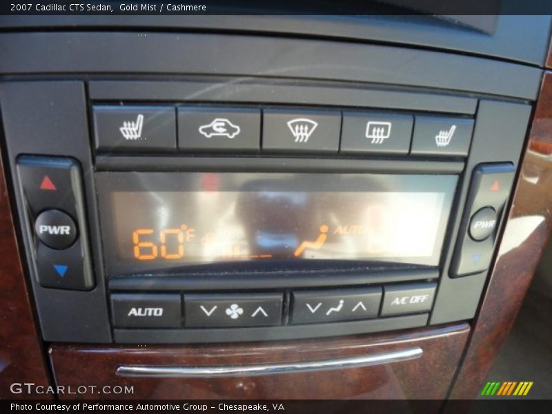 Gold Mist / Cashmere 2007 Cadillac CTS Sedan