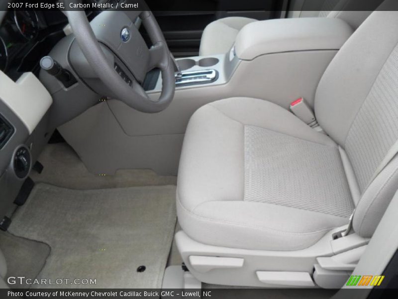 Carbon Metallic / Camel 2007 Ford Edge SE