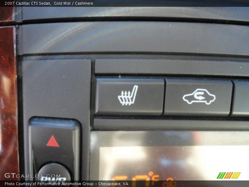 Gold Mist / Cashmere 2007 Cadillac CTS Sedan