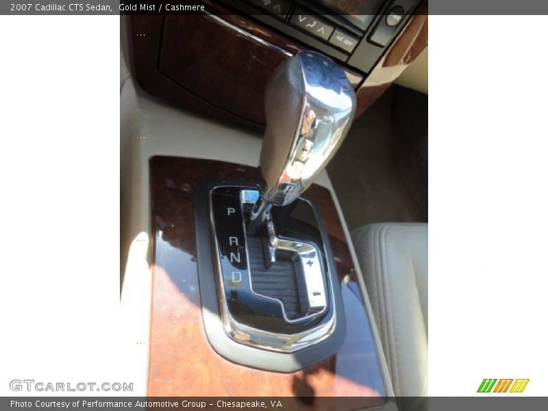 Gold Mist / Cashmere 2007 Cadillac CTS Sedan