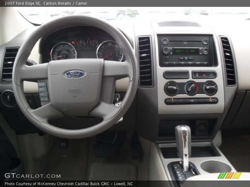 Carbon Metallic / Camel 2007 Ford Edge SE
