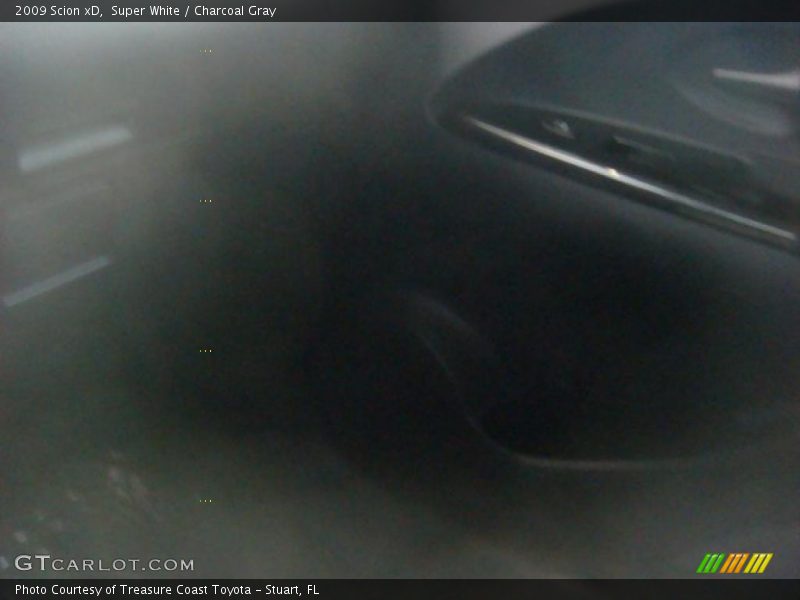 Super White / Charcoal Gray 2009 Scion xD