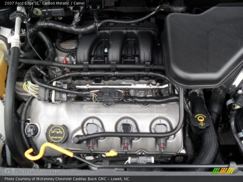 Carbon Metallic / Camel 2007 Ford Edge SE