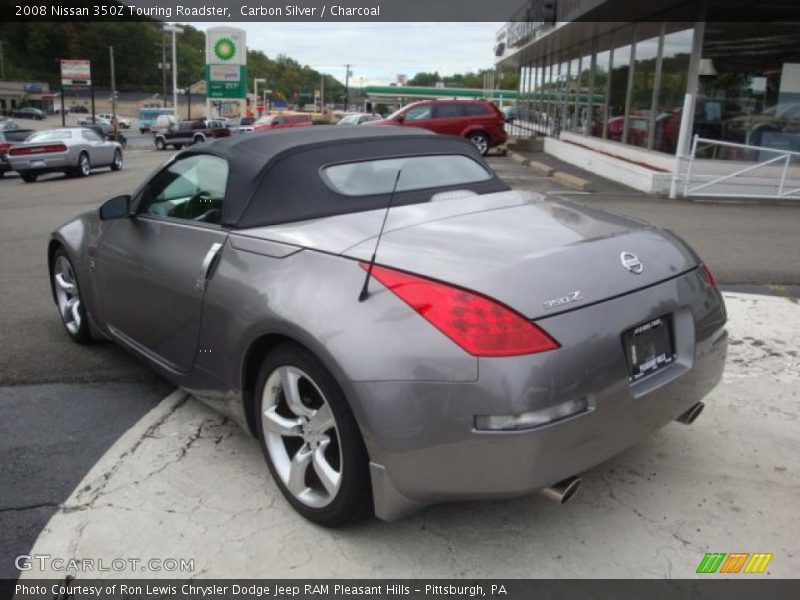 Carbon Silver / Charcoal 2008 Nissan 350Z Touring Roadster