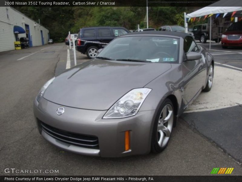 Carbon Silver / Charcoal 2008 Nissan 350Z Touring Roadster