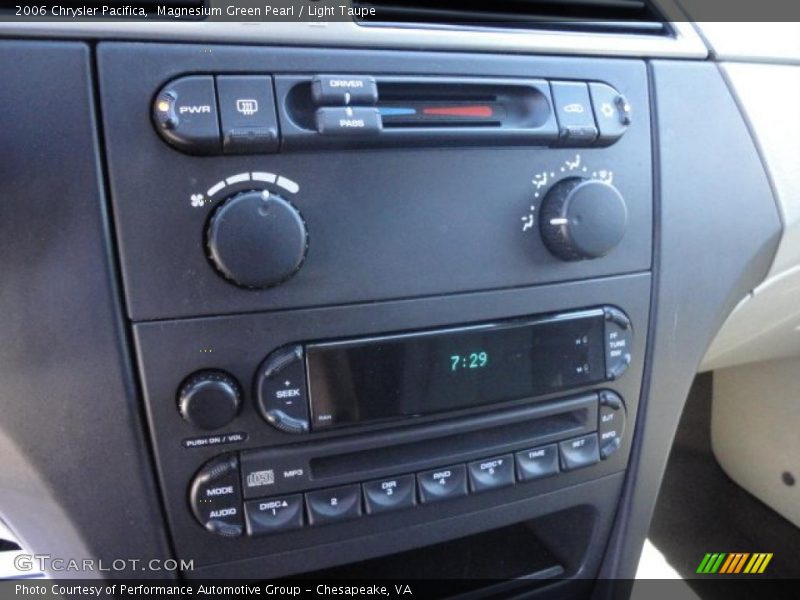 Magnesium Green Pearl / Light Taupe 2006 Chrysler Pacifica