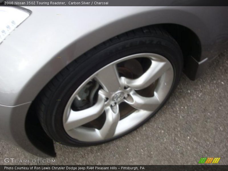 Carbon Silver / Charcoal 2008 Nissan 350Z Touring Roadster