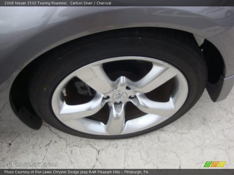 Carbon Silver / Charcoal 2008 Nissan 350Z Touring Roadster