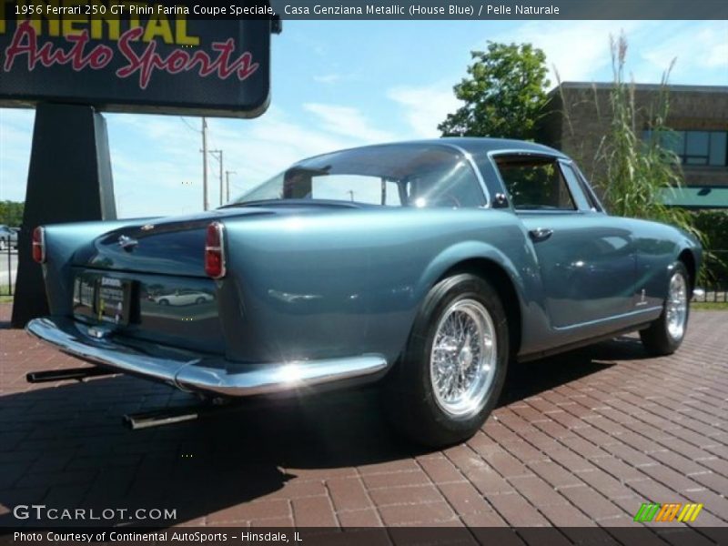 Casa Genziana Metallic (House Blue) / Pelle Naturale 1956 Ferrari 250 GT Pinin Farina Coupe Speciale