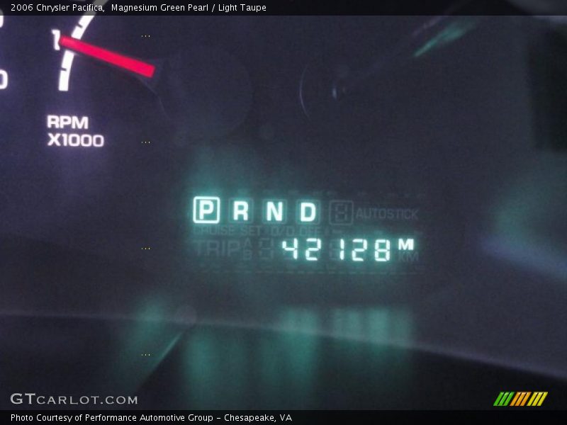 Magnesium Green Pearl / Light Taupe 2006 Chrysler Pacifica