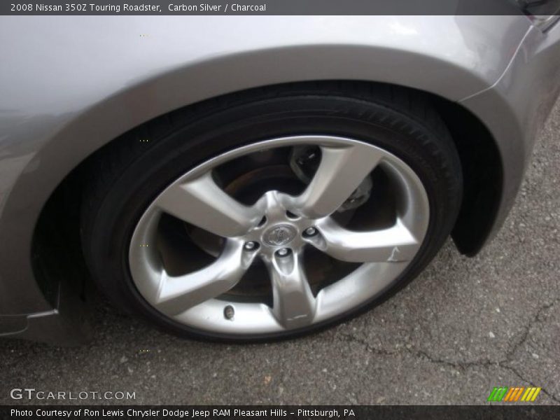 Carbon Silver / Charcoal 2008 Nissan 350Z Touring Roadster