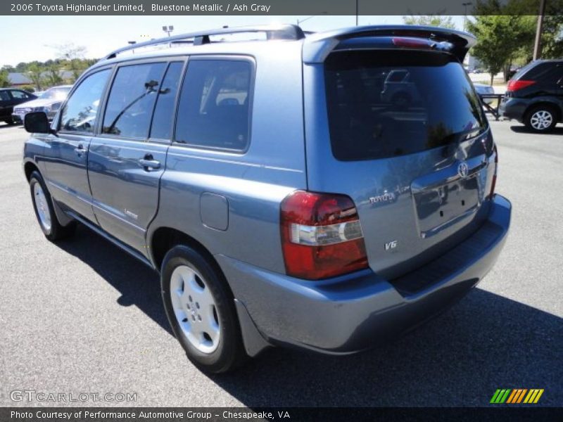 Bluestone Metallic / Ash Gray 2006 Toyota Highlander Limited
