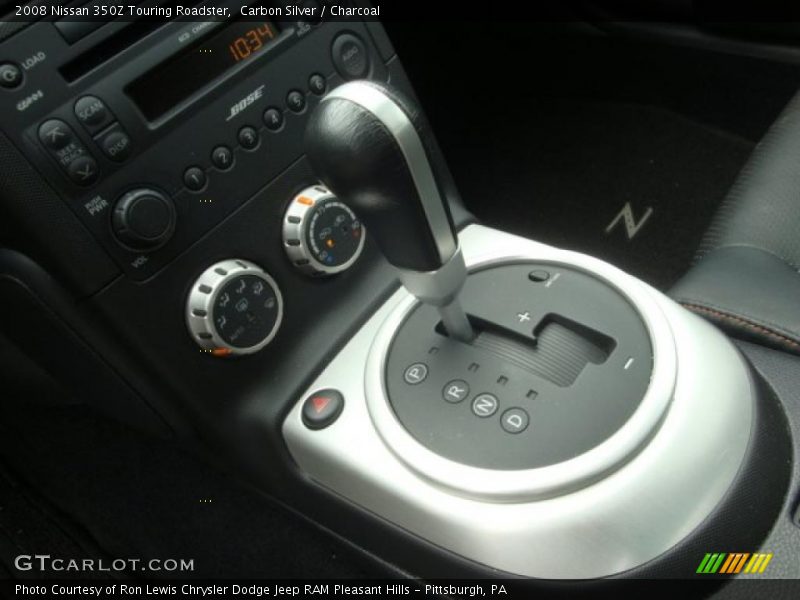 Carbon Silver / Charcoal 2008 Nissan 350Z Touring Roadster